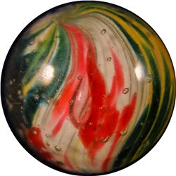 Marbles: Lot 26. 4-Panel Onionskin. 21/32". Mint 9.7.