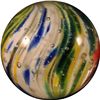 Image 2 : Marbles: Lot 26. 4-Panel Onionskin. 21/32". Mint 9.7.