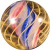 Image 3 : Marbles: Lot 43. Swirl. Solid Core. 5/8". Mint 9.8.