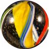 Image 3 : Marbles: Lot 45. Swirl. Solid Core. 27/32". Mint 9.8.