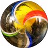 Image 4 : Marbles: Lot 45. Swirl. Solid Core. 27/32". Mint 9.8.