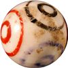 Image 2 : Marbles: Lot 55. Bullseye China. 19/32". Mint 9.8.