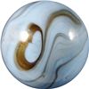 Marbles: Lot 59. Christensen Agate. Striped Opaque. 9/16". NM+ 8.7