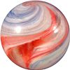 Image 1 : Marbles: Lot 68. End of Day. 2-Panel Onionskin. 5/8". Mint 9.5.