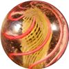 Image 2 : Marbles: Lot 73. Swirl. Latticinio Core. 5/8". Mint 9.8.