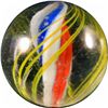 Image 2 : Marbles: Lot 87. Swirl. Ribbon Core. 1-3/16". NM+ 8.9.