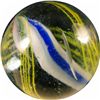 Image 3 : Marbles: Lot 87. Swirl. Ribbon Core. 1-3/16". NM+ 8.9.