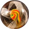 Image 3 : Marbles: Lot 100. Swirl. Solid Core. 25/32". Mint 9.8.