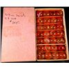 Image 1 : Marbles: Lot 107. 27 Peltier Sunsets in a jobber box.
