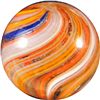Image 1 : Marbles: Lot 154. Swirl. Joseph Coat. 17/32". Mint- 9.0.