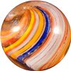 Image 2 : Marbles: Lot 154. Swirl. Joseph Coat. 17/32". Mint- 9.0.