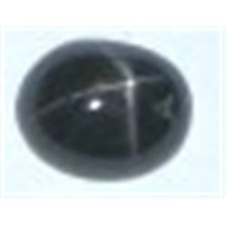 4.60 CARAT BLACK STAR SAPPHIRE *MINED IN INDIA* GEMSTONE CAME OUT OF SAFE!!