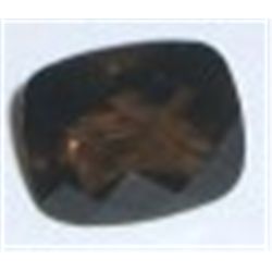 5.10 CARAT SMOKY TOPAZ *MINED IN COLORADO* CUT & FACETED GEMSTONE CAME OUT OF SAFE!!