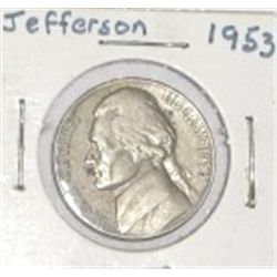 1953 JEFFERSON NICKEL *NICE EARLY COIN!! NICKEL CAME OUT OF SAFE!!