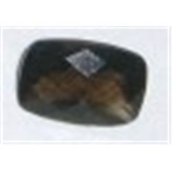 3.50 3 1/2 CARAT BRAZILIAN SMOKY TOPAZ *MINED IN BRAZIL!! GEMSTONE CAME OUT OF SAFE!!