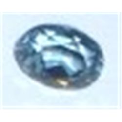 2.20 CARAT DARK BLUE TOPAZ *BEAUTIFUL SEMI PRECIOUS STONE*!! GEMSTONE CAME OUT OF SAFE!!