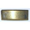 Image 1 : VINTAGE MILITARY OFFICER BAR STAMPED W/ SHEILD & CROSS & *SHOLD-R-FORM*!! PIN CAME OUT OF SAFE!!