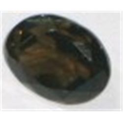 10.50 CARAT SMOKEY TOPAZ *BEUATIFUL OVAL CUT/FACETED & POLISHED GEMSTONE*! GEMSTONE CAME OUT OF SAFE