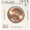 Image 1 : 1979-D LINCOLN PENNY *RARE BU HIGH GRADE*!! COIN CAME OUT OF SAFE BOX!!