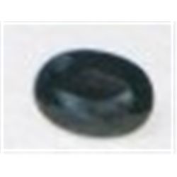 1.65 CARAT BLUE SAPPHIRE *CUT/POLISHED & FACETED*!! GEMSTONE CAME OUT OF SAFE!!