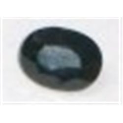 1.80 CARAT BLUE SAPPHIRE *CUT/POLISHED & FACETED*!! GEMSTONE CAME OUT OF SAFE!!