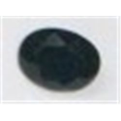 1.80 CARAT BLUE SAPPHIRE *CUT/POLISHED & FACETED*!! GEMSTONE CAME OUT OF SAFE!!