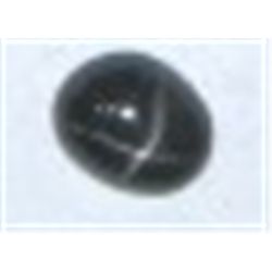 4.15 CARAT *MADAGASCAR* Large Black Star Sapphire *Beautiful polished Gemstone*!!