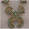 Image 2 : NAVAJO SQUASH BLOSSOM NECKLACE