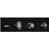 Image 2 : COLLECTION OF NAVAJO RINGS
