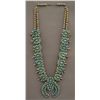 Image 1 : NAVAJO SQUASH BLOSSOM NECKLACE