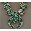 Image 2 : NAVAJO SQUASH BLOSSOM NECKLACE