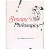 Image 1 : Charles Schulz Autograph on Snoopy's Philosophy