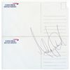 Image 1 : Michael Jackson autographed Concorde menu