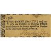 Image 1 : President George Washington Autographed Lottery Ticket