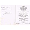 Image 1 : Edward and Wallis Windsor signed dinner menu