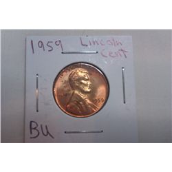 1959 BU Licoln Cent