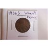 1936S XF Wheat Cent