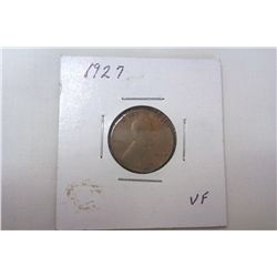 1927 VF Wheat Cent