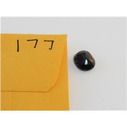 Dark Sapphire 3.45 carat - Cut & Faceted  **Nice Stone**