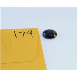 Dark Sapphire 3.15 carat - Cut & Faceted  **Nice Stone**