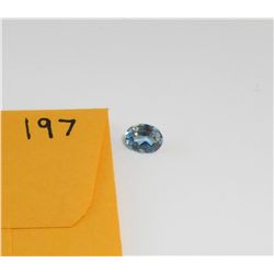 Dark Topaz Cut & Faceted 1.8 carat   ***Beautiful Stone***