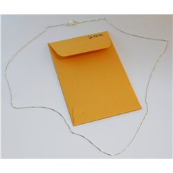 Beautiful Sterling Silver Necklace 1.35g