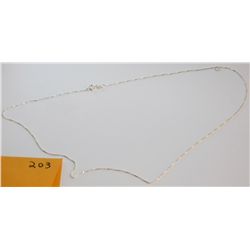 Beautiful Sterling Silver Necklace 1.35g