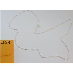 Beautiful Sterling Silver Necklace 1.36g