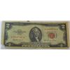 1953 Red Stamp $2 bill