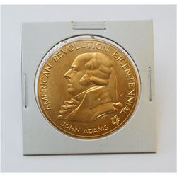 American Revolution Bicentennial Medal ***John Adams obverse, First Continental Congress reverse*** 