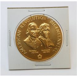 American Revolution Bicentennial Medal ***Samuel Adams - Patrick Henry obverse, Committees of Corres