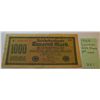 Image 1 : 1922 German Mark- 1000- **3rd Issue** Beautiful Condition!