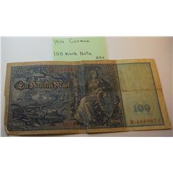 1910 German 100 Mark Note  *Beautiful*