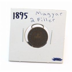 1895 Magyar 2 Filler    XF